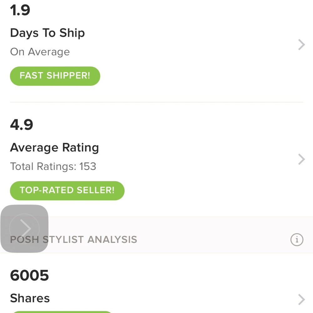 🌟 ⭐️ Posh stats⭐️ 🌟 I am a Posh Ambassador 💜